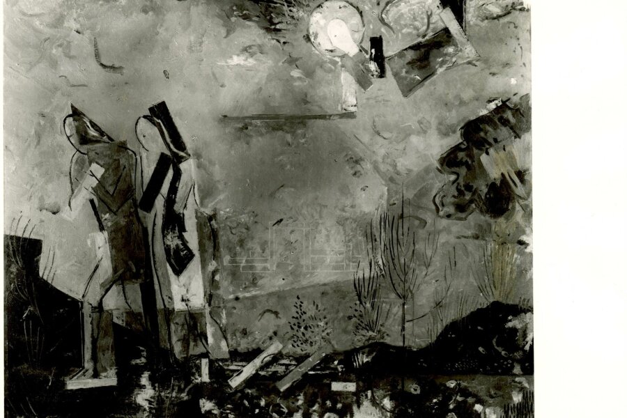 Ludovít Fulla, Vyhnání z ráje, 1932, olej, plátno
